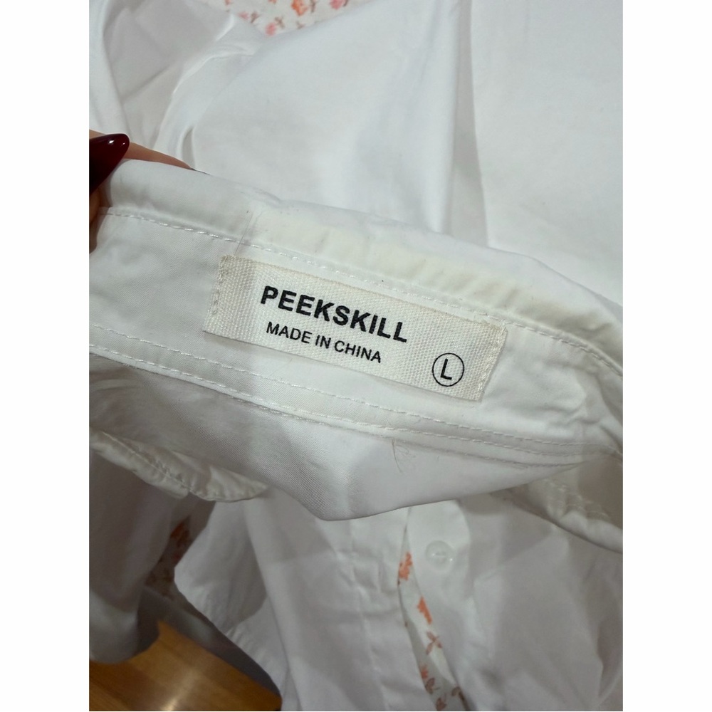 Poplin Shirt w/ Tie - Picture 3 of 3